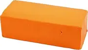 Soft Clay, Size 13x6x4 cm, neon Orange, 500g