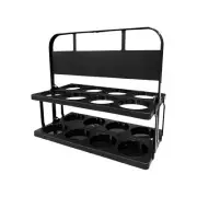Beer Carrier Folding Reusable Drink Beverage Beer Picnic Cup Carrier Caddy Rack