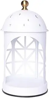 LeoLeoyy Warmer Lamp with Timer, Dimmable Lamp Warmer Electric Compatible with Small and Large Scented Candles, Candle Melter for Bedroom Home Decor Gifts for Mom (White)
