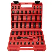 14 Drive Impact Socket Set Deep Shallow Socket Set with ratchet Standard SAE 532