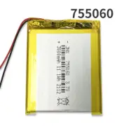 3.7V LiPolymer Lipo Battery 755060 3000mAh for GPS Interphone Equipment Mini Toy