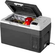Portable Car Refrigerator 12 Volt Car Refrigerator Fridge Single Zone Portable Freezer Adjustable Temperature Car Cooler