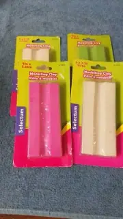 Polymer Clay Kit 3 Colors Modeling DIY Craft Clay