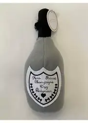 Dog Perignonn Champagne Dog Toy with Squeaker by Haute Diggity Dog (XL, New)