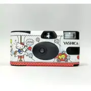 Hello Kitty YASHICA Single Use Film Camera 35mm ISO400 NEW from JAPAN