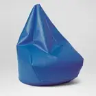 Chillizone Bean Bag Blue Vinyl