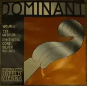 Thomastik Dominant 133 Medium 4/4 Violin G String Synthetic Core, Silver Wound
