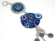 Evil Eye Nazar Tree of Life Talisman Lucky Charm for Good Fortune and Protection