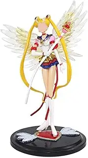 Babioms Figurine Sailor Moon, Sailor Moon Anime Figure Model Sailor Moon Statue Birthday Cake Decoration Car Decorations Wedding Party Decoration Supplies for Children's Birthday Decoration