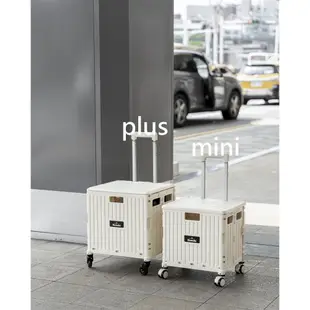 韓國Damda MINI 41L四輪摺疊購物車 可登機尺寸 輕量2.2公斤 可摺疊收納 韓國KCL安全認證