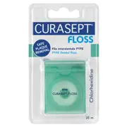 Curasept PTFE Floss with Chlorhexidine Green 1 Pack