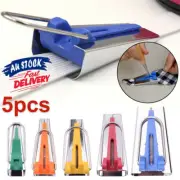 Fabric Bias Tape Maker Sewing Binding Quilting Tool Presser Foot Kit Craft HG