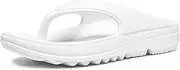 [Oudizz] Orthotic Flip Flops for Women Men Pillow Soft Recovery Thong Sandals Spa Summer Beach Cloud Slides with Arch Support