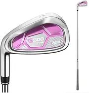 Left Hand Women's Golf Iron G300#7 Iron Steel Head Golf Club - Ladies Golf Club Iron