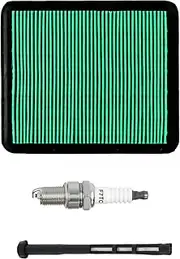 KELKONG 17211-Z8B-901 Air Filter for Honda GCV160 GCV160LAO GCV170 GCV170LA GCV190 GCV190LA GC190LA HRC216 HRS216 HRT216 HRX217 Lawn Mower with GCV160 Fuel Filter Spark Plug