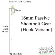 Amesbury Multipoint Lock P2000 Passive Shootbolt American Version Lower Assembly