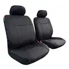Elite Black Canvas Seat Covers For Volkswagen T-Roc R Grid
