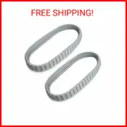 (2 Pack) Replacement Gray Tracks for Maytronics Dolphin Robotic Pool Cleaners w/