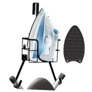 Ironing Board Holder Wall Mount & Over The Door Hanger, Laundry Room Storage