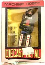 Vintage 80s Machine Robot MR-01 Diecast Metal Transforming Toy ***BRAND NEW***