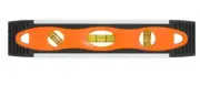 Bigdog TORPEDO LEVEL 230mm Top Read, Acrylic High-Visibility Vials, ABS Frame