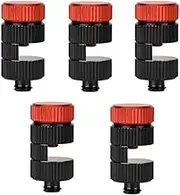 5PCS Stair Gauge Auge Lightweight Aluminum Alloy Red Stair Layout Measurement Tool Framing Tool for Rafter Layout High Precision Stair Gauge Tool