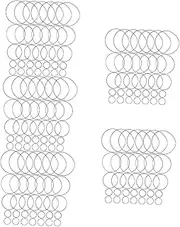 OSALADI 250pcs Cassette Player Belts Replacement Recorder Belts for Tape Player Repair Square for Audio Equipment Maintenance