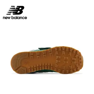 【New Balance】 NB 童鞋_中性_綠色_PV574CO1-W楦 574 中童