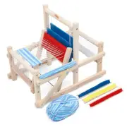 WEAVING MACHINE Wooden Craft Loom DIY Hand Knitting Toys for Kids By LAVIEVERT