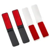 4-Pack Foldable Lint Remover Brush - Portable Reusable Mini Lint Removal