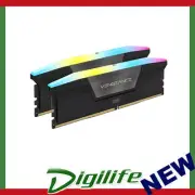 Corsair Vengeance RGB 32GB (2x16GB) DDR5 UDIMM 6200MHz C36 1.3V Desktop Gaming
