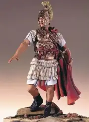 90mm Roman Centurion Figure - Detailed Unpainted Resin Model Unassembled
