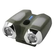 Smart Sensor Portable Multifunction Mini LED Clip Light Built-in Battery Type-C Rechargeable Headlamp Outdoor Emergency