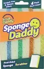 Scrub Daddy Sponge Daddy Dual Sided Sponge + Scrubber 4 PACK NEW