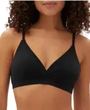 GAP GapBody Women's Breathe Full Coverage Bralette GPW00153 Large Black