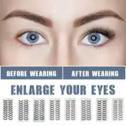 10 Pairs False Eyelashes 3D Fluffy Eyelash Extensions Wispy Eyelashes' Soft P7A1