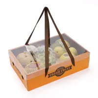 在飛比找蝦皮購物優惠-鮮橙果禮 透明蓋手提水果禮盒 =🇹🇼預購= 名品風格 水果包