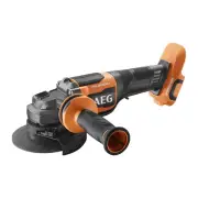 AEG 18V FUSION 125mm Paddle Switch Angle Grinder-A18FSAG1250- SAME DAY DISAPATCH