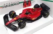 Burago 1/43 Scale 18-36832 - F1 Ferrari F1-75 2022 #55 C.Sainz