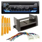 JVC CD Receiver AM/FM Radio Single DIN Car Stereo for 2003-2009 Toyota 4Runner