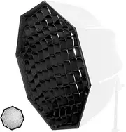 Generic Portable Octagon 55cm 26.5inch Softbox Reflector Honeycomb Grid Mesh Eggcrates, for Triopo Neewer Godox Octabox Flash Speedlight Only Grid