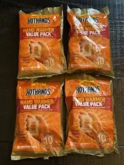 HotHands Hand Warmers 4 Packages 40 Pair (80 pieces) Value Pack