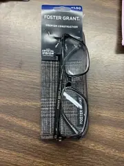 Men’s +1.50 Foster Grant Reading Glasses Made With Crystal Vision