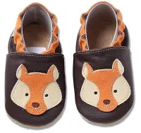 在飛比找Yahoo!奇摩拍賣優惠-【MU812】 歐製 德國 HOBEA 真皮手工製嬰兒鞋/學