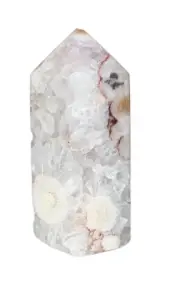 RARE - Pink Amethyst Druzy Generator With Stalactite Eyes - D