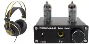 AKG K92 Closed-back Studio Monitoring Headphones+Tube Headphone Amp