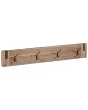 Alaterre Woodstock Acacia Wood with Metal Inset Coat Hook