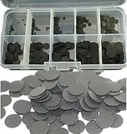 (Pack of 100) 1.5mm~10mm，Replacement Repair Rubber Conductive Button Pad Keypads Kit，Buttons Repair Replacement Part, for IR Remote Control, Xbox Playstation PS4 Switch Pro Game Controller