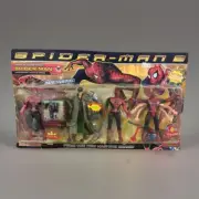 Spider-Man 2 Movie 5 Pose-able Action Figure Set RARE SPIDEY. Doc Ock Limited
