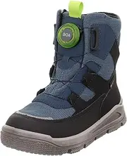 [Superfit] Mars Warm Lined Gore-Tex Snow Boot, Blue Black 8010, 1 UK, Blue Black 8010, 1 UK Wide